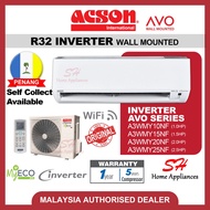 ACSON R32 INVERTER Air-conditioner AVO Inverter Aircond A3WMY/A3LCY 1.0HP 1.5HP 2.0HP 2.5HP