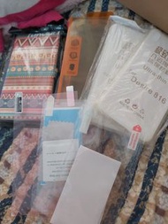 全新HTC Desire816手機套+Mon貼