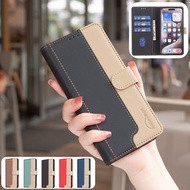 Wallet Leather Case For iPhone 16 15 14 13 12 11 Pro Max Fashion Magnetic Flip Casing for iPhone 16P