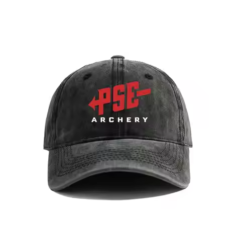 PSE Archery Baseball Caps Distressed Hats Cap Men Women Retro Outdoor Summer Adjustable Sun Protecti