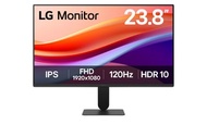 Màn hình LG IPS Full HD 120Hz 23,8 inch với thiết kế 4 cạnh siêu mỏng, sRGB 99% (Thông thường), HDR 