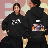 Hoodies Bus Because of You I Shine Printed Hoodie
