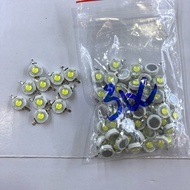 White 3W - 3V led eyes (combo 5c)