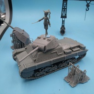 Xe Tăng Czechoslovakia P40-26 3D Printed World War II 1/72 1/48 Main Battle Tank Plastic Model Kit A