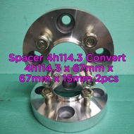 Spacer 4h114.3 Convert 4h114.3 x 67mm x 67mm x 15mm 2pcs