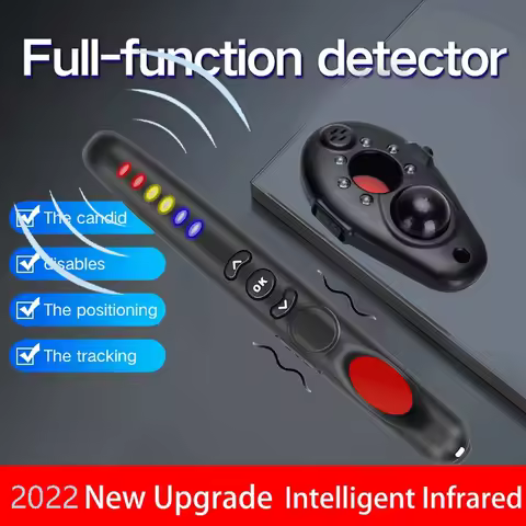 Anti-Spy Wireless RF Signal Tracker Detector Protection Alarm Multi-function Hidden Camera Wifi Came