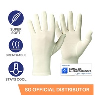 Comfortable Soft Bamboo Gloves For Allergy, Eczema, Dry Skin Protection