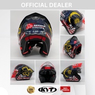 KYT TTR JET SEPANG INTERNATIONAL CIRCUIT TOP SPEED (2024 NEW MODEL ) MALAYSIA LOGO HELMET DOUBLE VIS