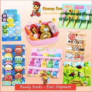 Cute Animal Fruit Pick Fork Kids Baby Birthday Party Food Cake Dessert Cartoon Bunny Unicorn Eye Hia