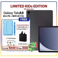Samsung Galaxy Tab A9 (8.7inch 4G+Wifi/LTE) Tablet Android For Kids X115 (4GB RAM+64GB ROM) SM-X115 Similar Tab A7 Lite