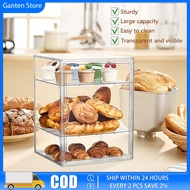 Pastry Display Case Bakery Cookie Display Stand Food Pastry Bread Show Rack Acrylic Display Case Box