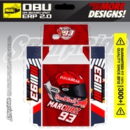 Motorcycle OBU decal sticker Design pack 8 MotoGP