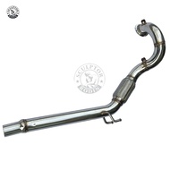2.5inch downpipe for vw mk7 ea211 engine a3 golf 1.4t  K8-DP242