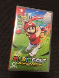 全新任天堂Switch 瑪利歐孖寶高爾夫球中文版 Brand New Sealed Nintendo Switch Mario Golf Super Rush English