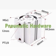 Compact Thin Air Cylinder pneumatic SDA32x40 SDA 32 x 40 SDA32*40 KK98 SalleBIG 