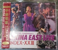 現貨  2CD 現場演唱會錄音  中森明菜  24K Gold CD 1989年舊版 AKINA EAST LIVE INDEX-XXIII