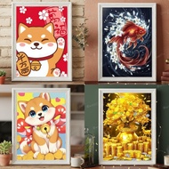 Box Boxed Taichung Shipment DIY Diamond Stickers 5D Painting Point Three-Dimensional Handicraft Hand