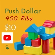 push dollar youtube 10 Diskon