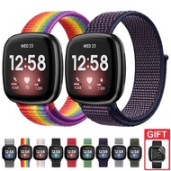 Nylon Strap Wrist Band Accessories For Fitbit Versa 3 / Fitbit Sense / Fitbit Versa 4 / Sense 2