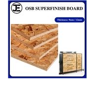 OSB SUPERFINISH BOARD 9mm & 12mm (2' x 2' / 2’ x 3' / 2’ x 4’)
