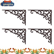 4X Cast Iron Plant Hanger Flower Basket Hook for Indoor Outdoor Bird Feeder Lantern Planters Pots Wind Chimes youyilu