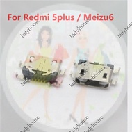 1-10pcs USB Plug In Charging Charger Port For Redmi 5plus / Meizu6 Charging Pin Port Connector
