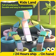 Snake Puzzle Toys For Kids Lootbags 72 Blocks Ruler Puzzle Macaron Magic Ruler Cube Snake Twist