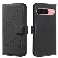 XICCI For Google Pixel 8 8A 8Pro 9 9A 9Pro 9ProXL Leather Business Wallet Flip Cover Protective Cove