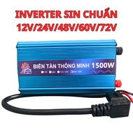 Inverter 12V/24V/48V/60V/72V to 220v standard sinusoidal, power converter from DC 12V/24V/48V/60V/72