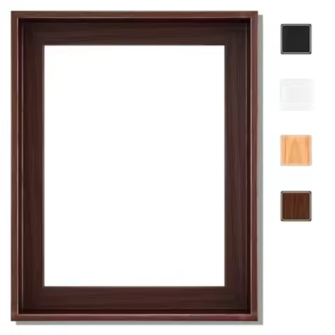 Canvas Floater Frame for Finished Canvas Art 1.25" Deep Floating Shadow Gap Design Modern Wall Decor