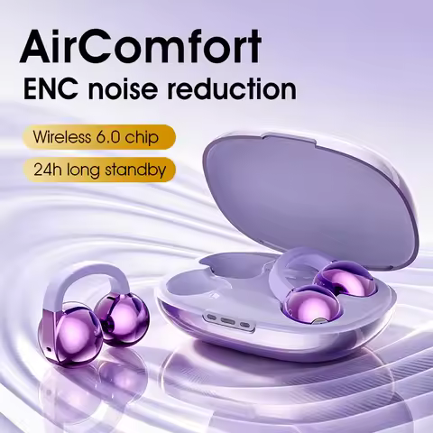 Acer Ohr825 Ear Clip-On Open Wireless Headphones Bluetooth 6.0 Stable Connection Enc Call Noise Redu