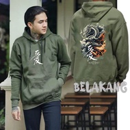 sweater hoodie kenzio 01 design terbaru naga knzio ready jumbo desain terbaru