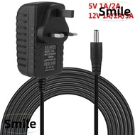 SMILE AC/DC Adapter CCTV Camera Mains Transformer 5V 12V 1A 2A 3A 100-240V Power Supply