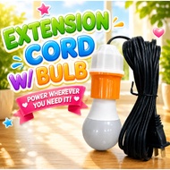 SAPPHIRE EXTENSION W/BULB EXTENSION CORD extension outlet cord V-ONE 5m Extension cord