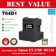 Epson Maintenance Box T04D1 For Epson L6170 L6190 L6191 L617 L6168 L6290 L6198 M1140 ET-2700