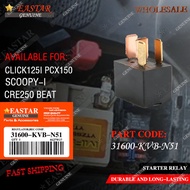 31600-kvb-n51 relay assy/starter relay click125i , pcx150 , scoopy-i , crf250, beat fi