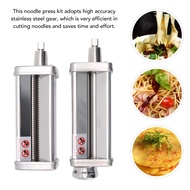 Pasta Maker Attachment Set Stainless Steel 8 Gears Thickness Mixer Pasta Sheet Roller for Home