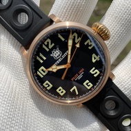 มีสต็อกในประเทศไทย นาฬิกาผู้ชาย SteelDive 1903S Bronze CuSn8 Automatic Mechanical Pilot watch, Sapphire crystal, C3 Super Luminous