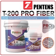 20KG Pentens T200 PRO FIBER / PENTENS T-200 Resistant Elastomeric Waterproofing Coating ( FLEX 200 )