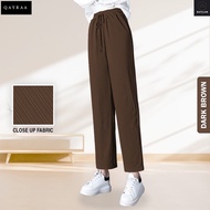 QAYRAA DOLLA 2 Pockets Pleated Palazo Adjustable Strap / Women Slack Palazzo 2025