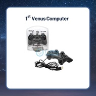 M-TECH DOUBLE VIBRATION GAMEPAD BLACK 830D GAME11-MT Controller Game Joystick