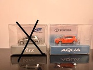 Toyota原廠 Aqua 模型車仔