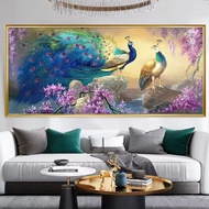 Closed embroidery painting Elaborate couple 8Z098, 4-thread embroidery, 9CT, size 118 x 58 cm