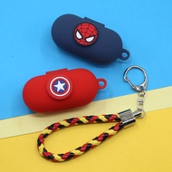 Haylou GT1 / GT1 Plus / GT1 Pro Case Leather cord Spiderman Batman Iron Man Cartoon Cool Silicone Bl