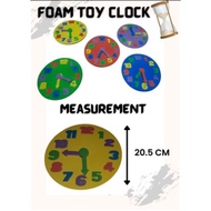 Foam clock.toys for kids