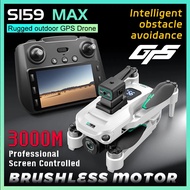 New S159 GPS Drone With Large LCD Screen Remote Controller 8K HD Dual Camera 5G WIFI 360°Obstacle Av