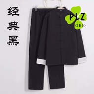 唐装 Kung Fu Costume Tang Suit Hanfu Bruce Lee Kung Fu Costume Top Pants Two-Piece Suit