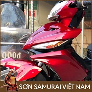 Y138 Samurai bright red paint Combo