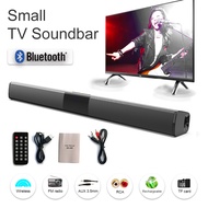 【จัดส่งจากกรุงเทพ】40W TV Soundbar ลำโพงบลูทูธแบบมีสายและไร้สายโฮมเธียเตอร์ Soundbar สำหรับ PC โฮมเธี