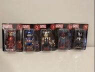 Bearbrick marvel一番賞 一套5隻 iron man Thor  美隊 vision venom